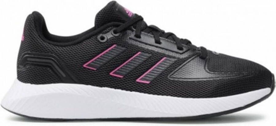 Adidas Runfalcon 2.0 Dames Sneakers Core Black Grey Six Screaming Pink