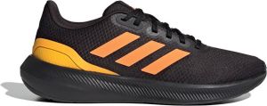 Adidas Performance Runfalcon 3.0 hardloopschoenen zwart oranje
