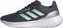 Adidas Performance Runfalcon 3.0 hardloopschoenen lichtblauw zilvergrijs - Thumbnail 2