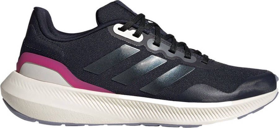 Adidas Performance Runfalcon 3 Trail hardloopschoenen donkerblauw blauw roze - Foto 2