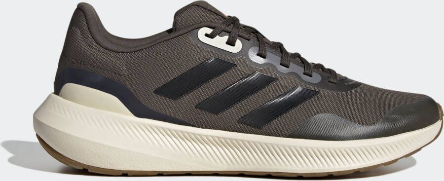 Adidas Performance Runfalcon 3.0 hardloopschoenen olijfgroen zwart