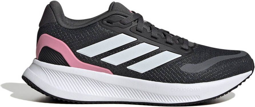 Adidas Sportswear Runfalcon sportschoenen zwart wit roze