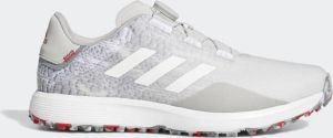 Adidas S2G SL BOA Golfschoenen Voor Heren Spikeless BOA Sluiting Wit Grijs