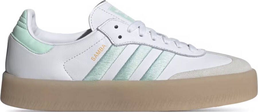 Adidas Sambae W Dames Sneakers Wit Mintgroen Vrouwen