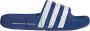 Adidas adilette Slippers en Sandalen Blauw Maat: 36 2 3 Synthetisch Foot Locker - Thumbnail 1