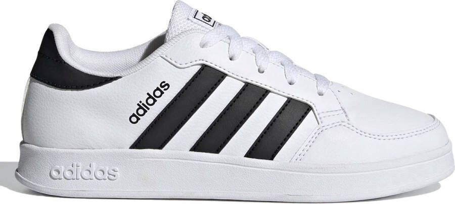 Adidas Breaknet Sneakers Wit Zwart Kinderen Back To School