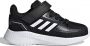Adidas Runfalcon 2.0 Schoenen Core Black Cloud White Silver Metallic - Thumbnail 1