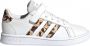 Adidas grand court sneakers wit bruin kinderen - Thumbnail 1