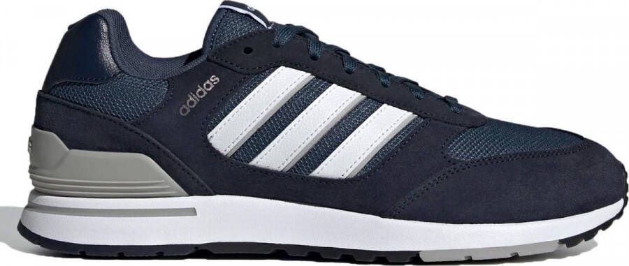 Adidas Run 80s Heren Retro Sneakers Schoenen Sportschoenen Navy-Blauw GV7303 - Foto 6