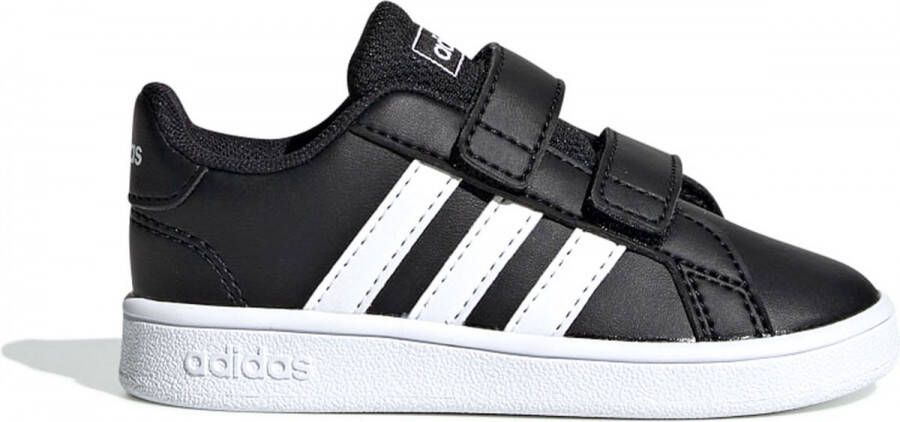 Adidas Grand Court Heren Sneakers Core Black Ftwr White Ftwr White