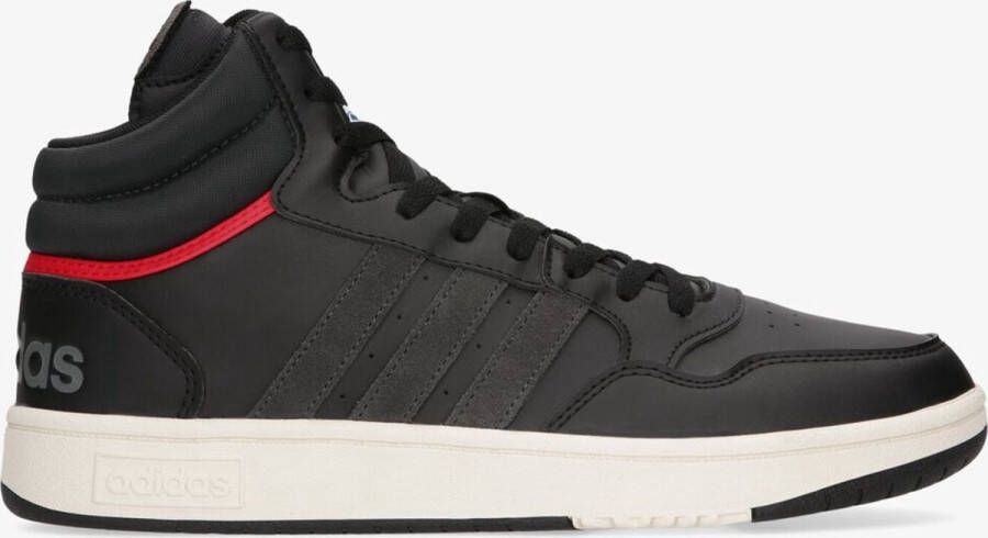 Adidas HEREN SNEAKER HOOPS 3.0 ZWART