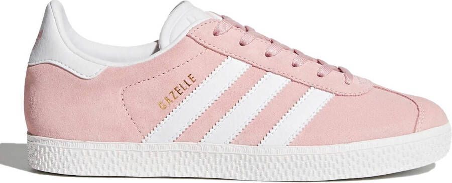 Adidas Originals Gazelle Shoes Icey Pink Cloud White Gold Metallic Kind Icey Pink Cloud White Gold Metallic - Foto 4