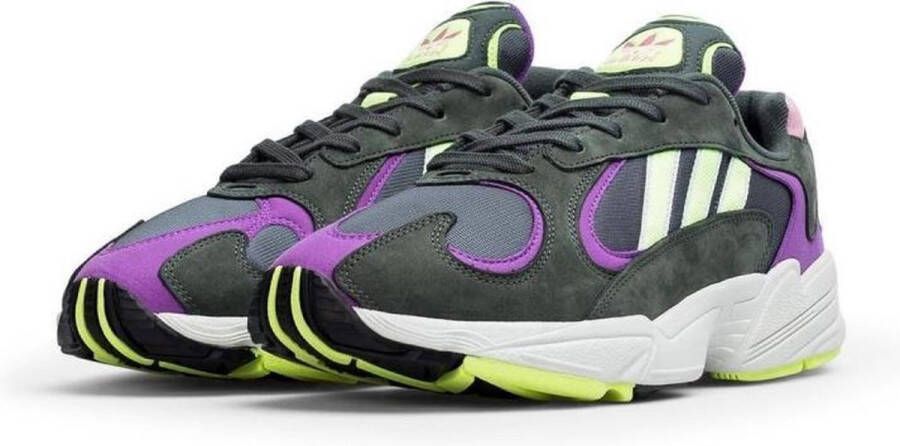 Adidas Sportschoenen Unisex YUNG-1 black greenyellow - Foto 3