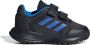 Adidas Sportswear Tensaur Run 2.0 sneakers zwart kobaltblauw Jongens Meisjes Mesh 23 - Thumbnail 2