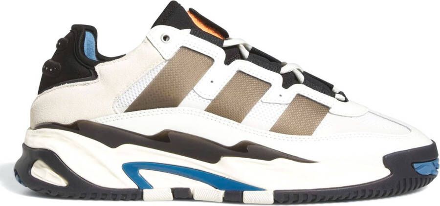 Adidas Niteball Sneakers Kristal Wit Zwart Multicolor Heren