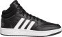 Adidas SPORTSWEAR Hoops 3.0 Mid Sneakers Core Black Ftwr White Grey Six - Thumbnail 2