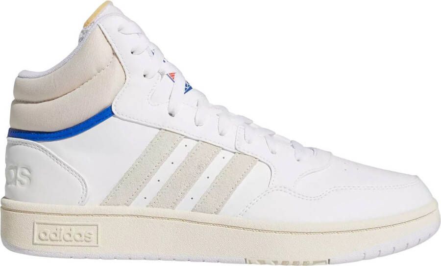 Adidas Performance Hoops 3.0 Mid De schoenen van het basketbal Man Witte