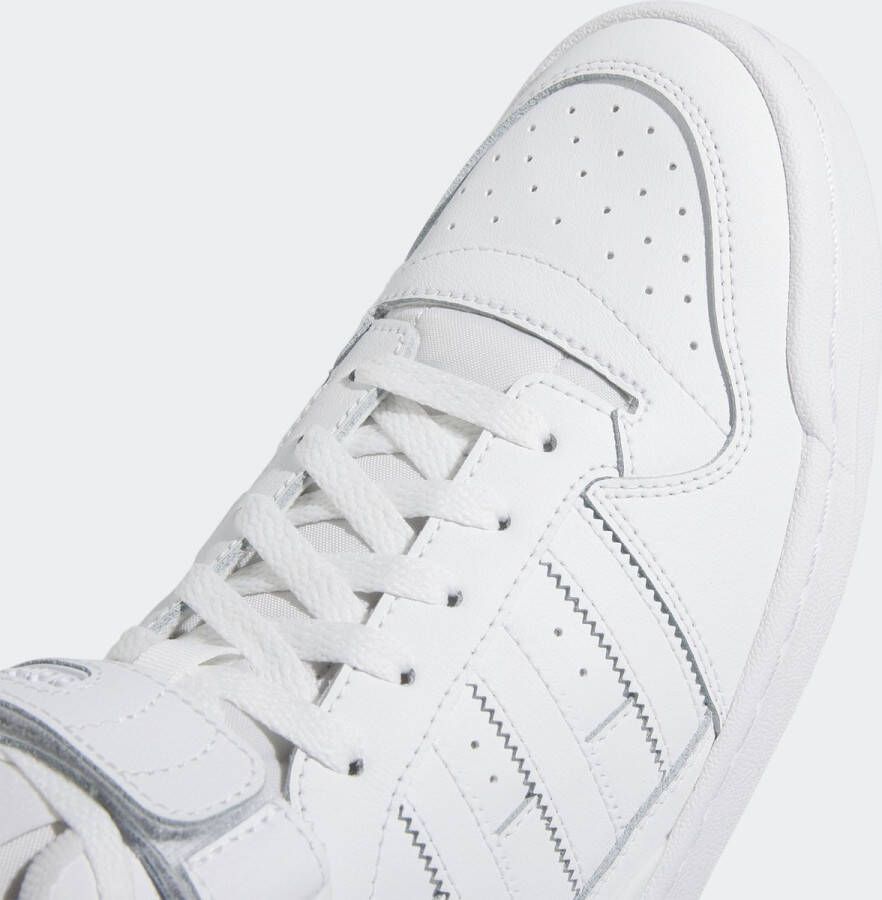 Adidas Originals Forum Mid Schoenen Cloud White Cloud White Cloud White Heren