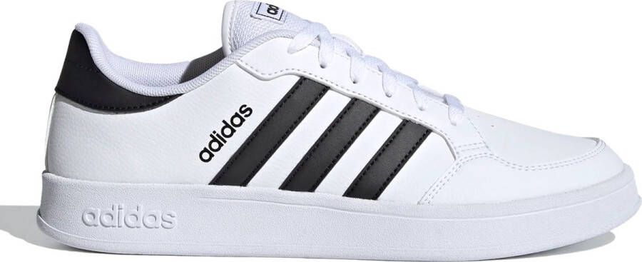 Adidas Breaknet Sneakers Wit Zwart Heren