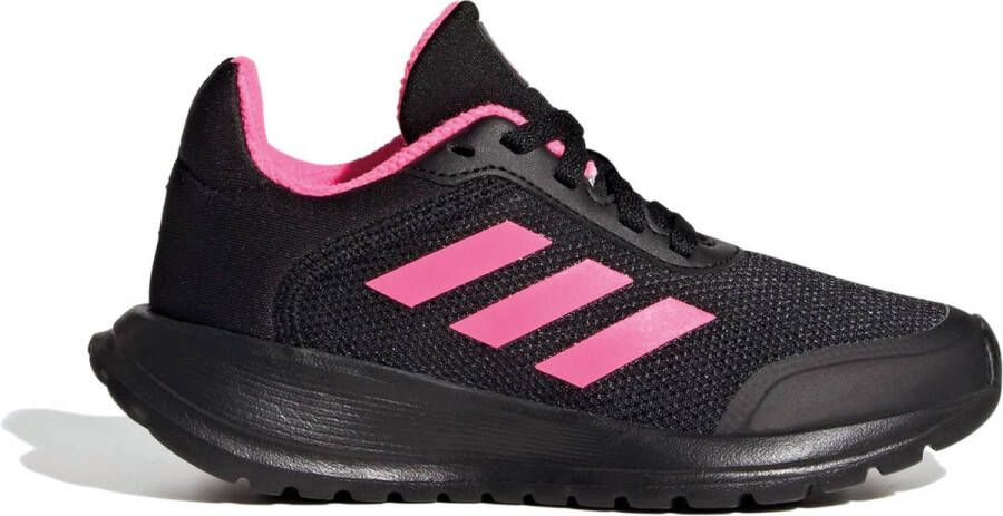 Adidas Sportswear Tensaur Run 2.0 sneakers zwart roze Mesh 38 2 3