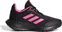 Adidas Sportswear Tensaur Run 2.0 sneakers zwart roze Mesh 36 2 3 - Thumbnail 2