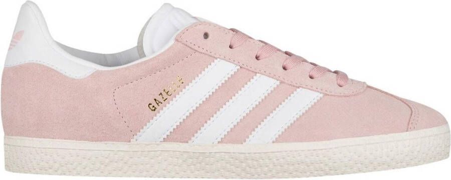 Adidas Originals Gazelle Shoes Icey Pink Cloud White Gold Metallic Kind Icey Pink Cloud White Gold Metallic