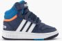 Adidas SPORTSWEAR Hoops Mid 3.0 AC Trainers Baby Dark Blue Rush Turbo - Thumbnail 1