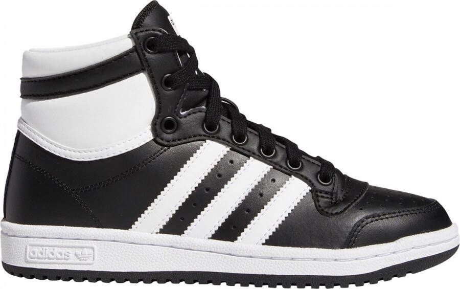 Adidas Originals Ten Mid J sneakers zwart wit