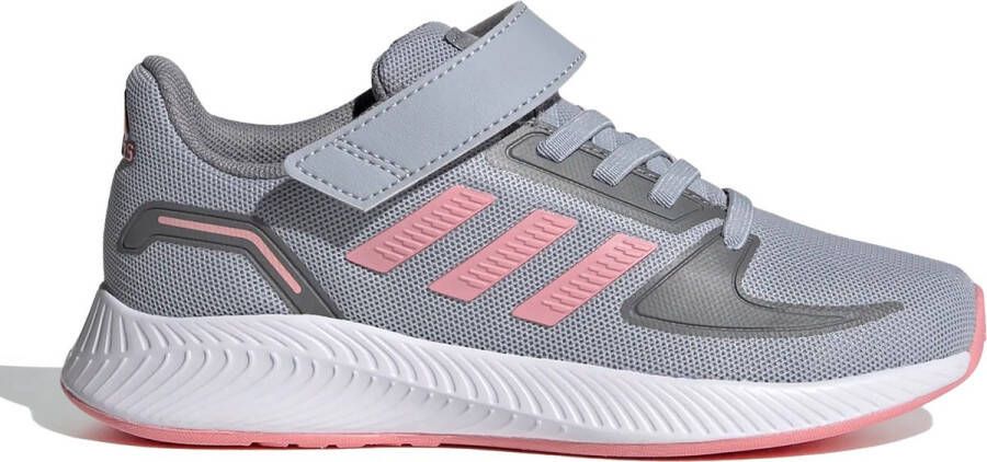 Adidas Perfor ce Runfalcon 2.0 Classic hardloopschoenen zilvergrijs roze grijs kids - Foto 2