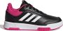 Adidas Perfor ce Tensaur Sport 2.0 sneakers zwart wit fuchsia - Thumbnail 2