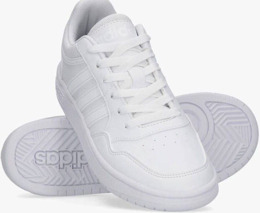 Adidas Sportswear Hoops 3.0 sneakers wit Imitatieleer Effen 38 2 3 - Foto 2