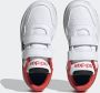 Adidas Sportswear Hoops sneakers wit zwart rood Imitatieleer 28 - Thumbnail 6