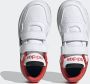 Adidas Originals Hoops sneakers wit zwart rood Imitatieleer 28 - Thumbnail 6