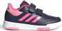 Adidas Sportswear Tensaur Sport 2.0 sneakers donkerblauw roze lichtroze Jongens Meisjes Imitatieleer 36 2 3 - Thumbnail 2