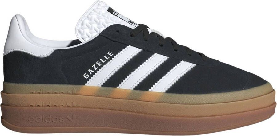 Adidas Originals Gazelle Bold W Sneaker Trendy Sneakers Dames core black ftwr white ftwr white maat: 38 2 3 beschikbare maaten:38 2 3 39 1 3 40