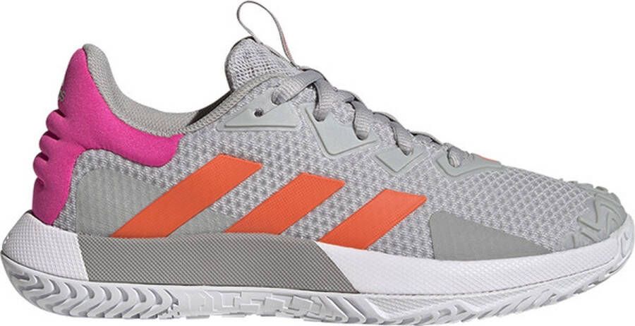 Adidas SoleMatch Control Clay Dames Sportschoenen Tennis Grey Orange