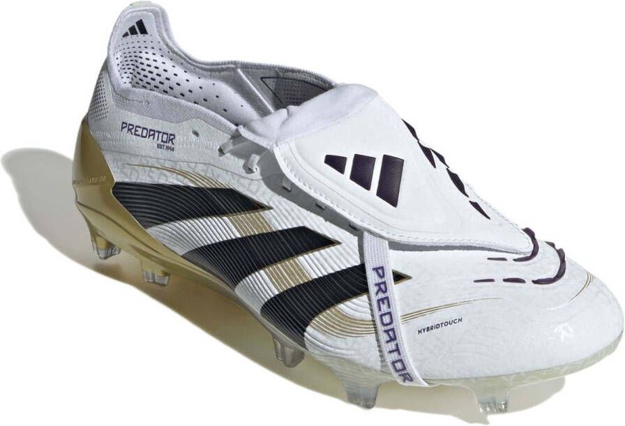 Adidas Predator Elite Fold-Over Tongue Firm Ground Voetbalschoenen Wit- Wit