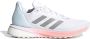 Adidas Sportschoenen 1 3 Vrouwen wit zilver roze - Thumbnail 1