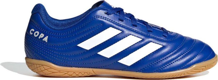 criticus Pech Activeren Adidas Performance Copa 20.4 Indoor Jr. zaalvoetbalschoenen kobaltblauw wit  - Schoenen.nl