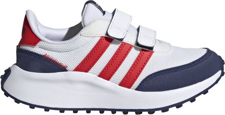 Adidas Sportswear 70S CF Sneakers Kid Ftwr White Vivid Red Dark Blue Kinderen