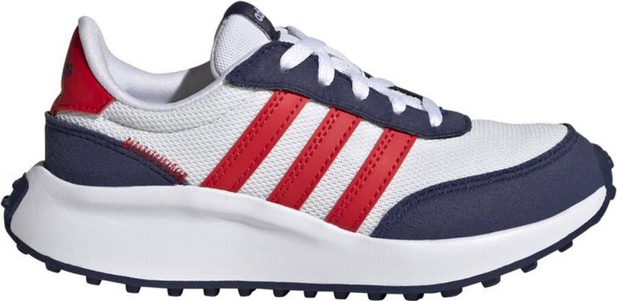 Adidas SPORTSWEAR 70S Sneakers Kid Ftwr White Vivid Red Dark Blue Kinderen