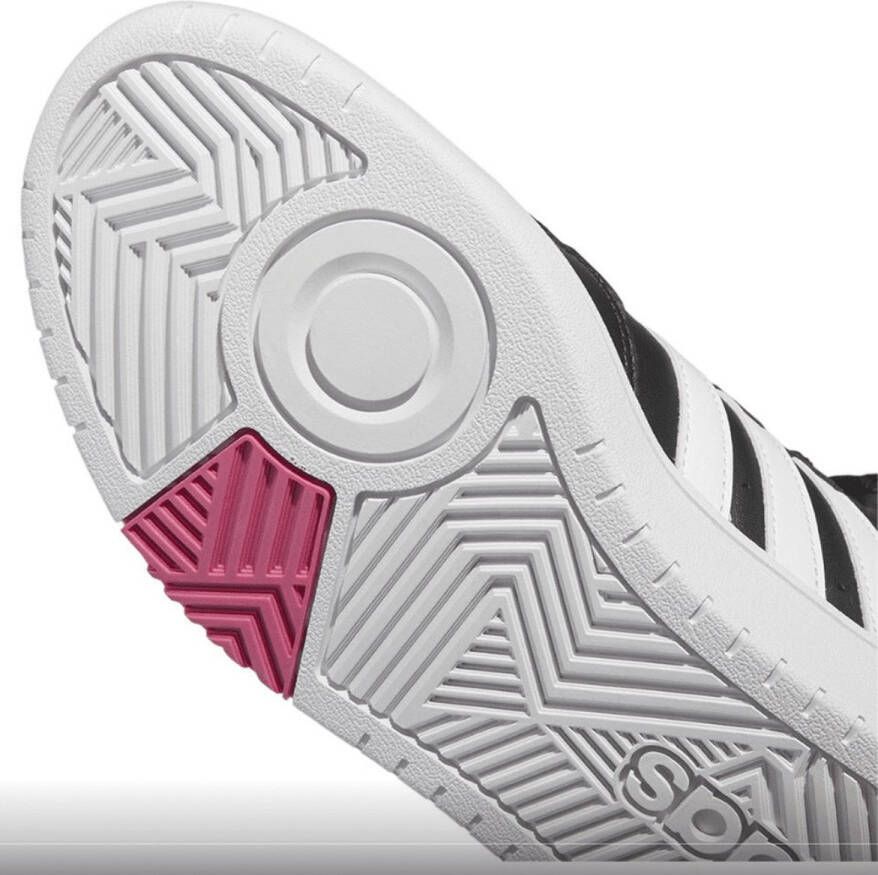 adidas Dames Sneaker Hoog Hoops 3.0 Mid W CBlack ZWART