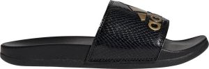 Adidas SPORTSWEAR Adilette Comfort Sandalen Core Black Gold Metali Core Black Dames