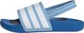 Adidas Sportswear adilette Estrap Badslippers Kids Kinderen Blauw - Blauw