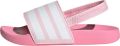 Adidas Sportswear Adilette Estrap badslippers met hielbandje lichtroze wit roze - Roze