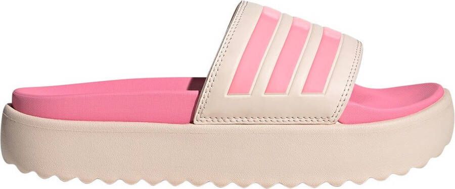 Adidas Sportswear adilette Platform Badslippers Unisex Roze