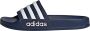 Adidas Sportswear Adilette Shower slippers donkerblauw wit Rubber 28 - Thumbnail 2