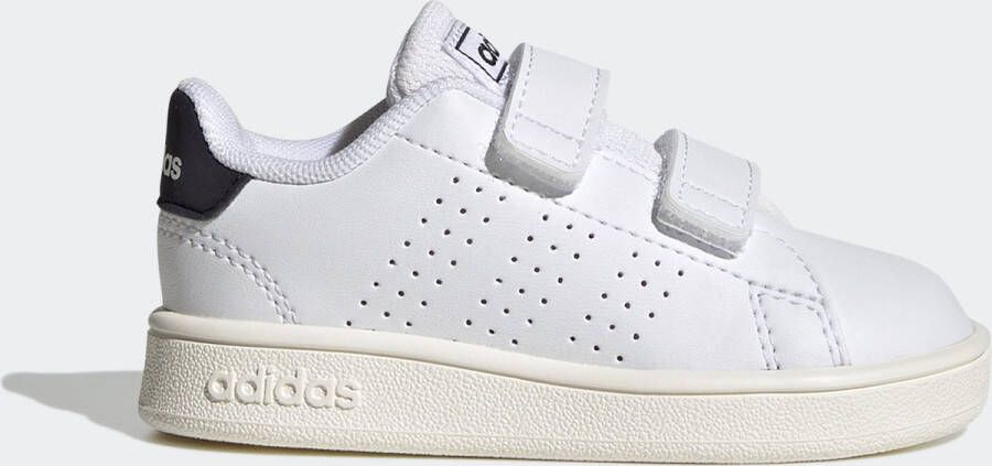 Adidas Sportswear Advantage CF sneakers wit groen Imitatieleer 23 1 2