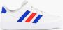 Adidas Breaknet Lifestyle Court Schoenen met Elastische Veters en Klittenband Bovenaan - Thumbnail 1