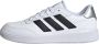 Adidas Sportswear Courtblock Schoenen Dames Wit - Thumbnail 1